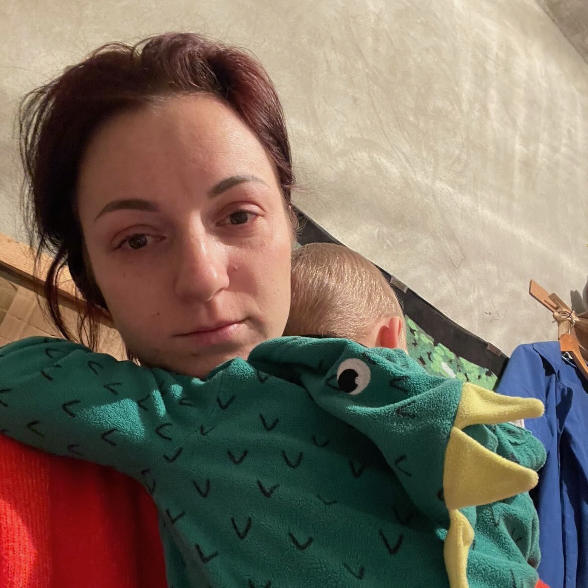 “The son has learned new words: ‘boom’ and ‘scared”, Halyna, 29, the Kyiv region
