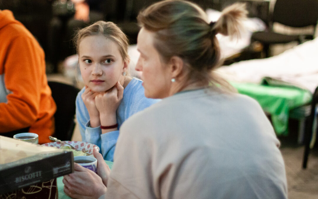 ‘‘When the train was moving, a shell crashed on its way. People literally said goodbye to life,’’ –  Nadiya and her daughter Yelizaveta, Kyiv—Lviv