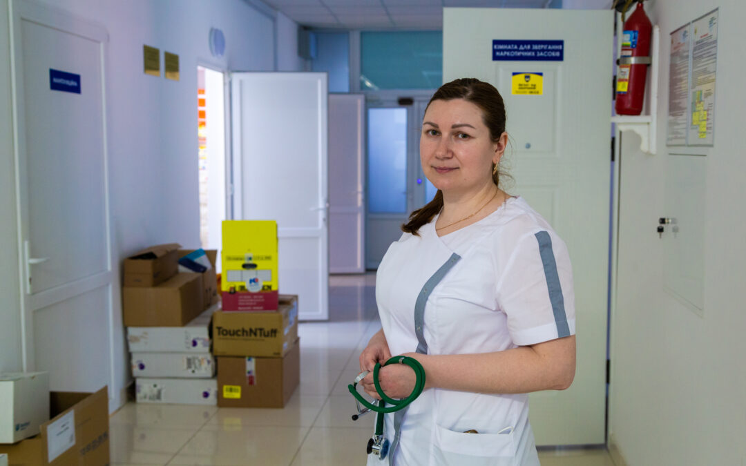 “In Kyiv, doctors’ shifts last weeks rather than days”, Oksana Sirenko, 37, Kyiv