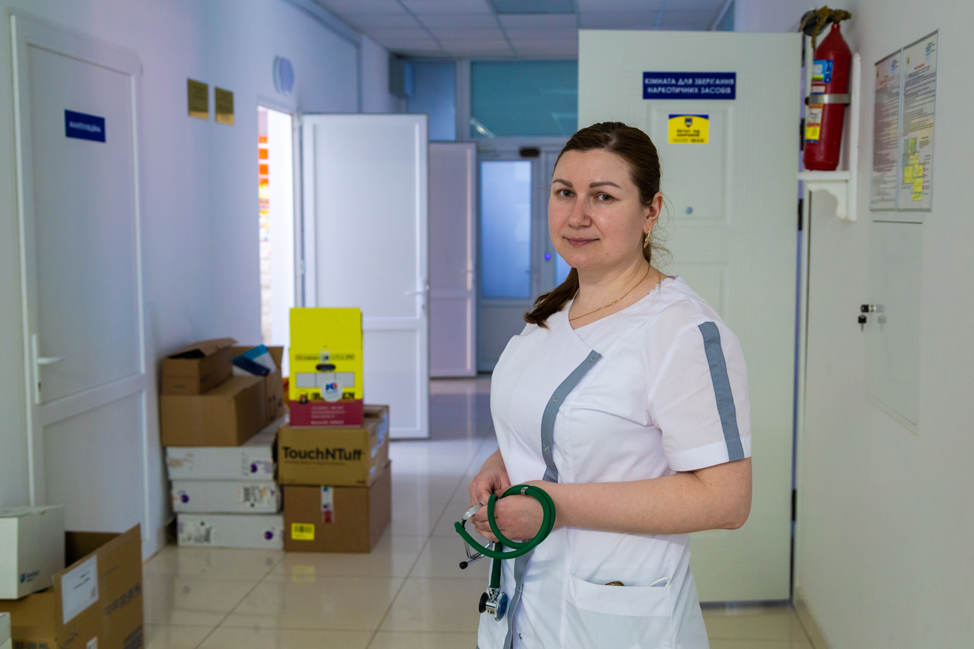 “In Kyiv, doctors’ shifts last weeks rather than days”, Oksana Sirenko, 37, Kyiv